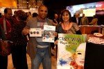 La alcaldesa, Gladys Acuña, y el concejal de Turismo, Rafael Tavío, asiten a la feria de Madrid.