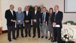 Miembros de la junta directiva y representantes públicos web. La alcaldesa Gladys Acuña y el consejero del Cabildo, Emilio Bermúdez, acompañaron a la Junta Directiva en el acto de presentación de la asociación.