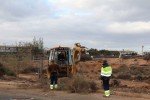 El Ayuntamiento y responsables del plan parcial acuerdan la limpieza de los márgenes de las vías y  terrenos públicos.
