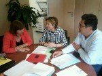 La viceconsejera de Industria remitirá un escrito al Ministerio tras la reunión con la alcaldesa Gladys Acuña.