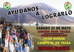 cartel de promoción del partido Los sureños deben ganar el sábado al Arguineguín para conseguir una plaza de cara a la promoción. El equipo invita a la afición en el campo municipal de Yaiza con entrada gratuita.
